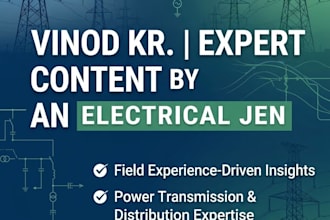 write expert electrical engineering articles and power grid blogs
