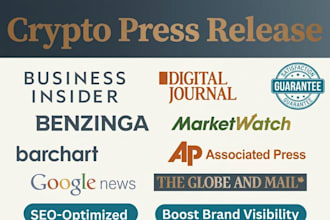 write crypto press release web3 press release blockchain token pr distribution