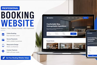 create direct booking website vacation rental website hotel booking website