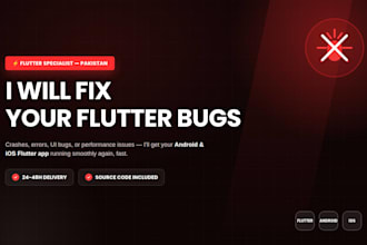 fix bugs, crashes and errors in your flutter app
