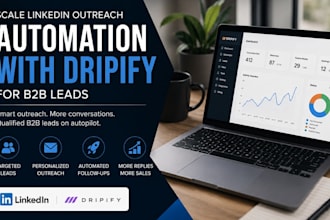 scale linkedln outreach automation with dripify for b2b leads