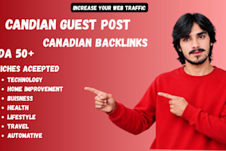 provide canadian guest post,canadian backlinks
