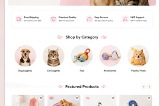 design a professional shopify store
