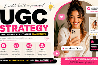 create a ugc content strategy for tiktok and instagram