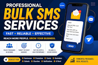 send bulk SMS marketing, text message, email campaighs