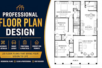 create architectural floor plans blueprints and foundation plans