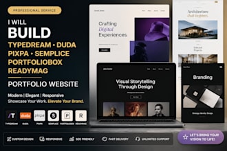 build typedreamduda pixpa semplice portfoliobox readymag  portfolio website