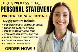 edit personal statement, medical school statement of purpose college application