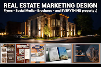 design a professional real estate flyer