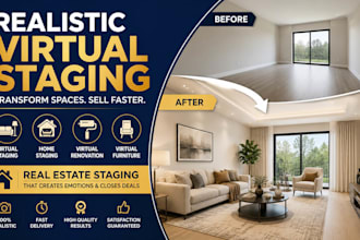 do realistic virtual staging home staging and virtual renovation for real estate