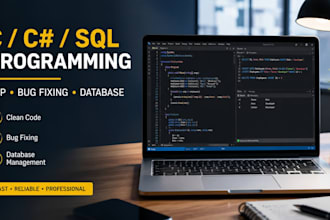 develop c c sharp and sql programming solutions