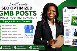 create SEO optimized gmb posts to boost your profile visibility