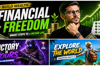 design professional and engaging youtube thumbnails