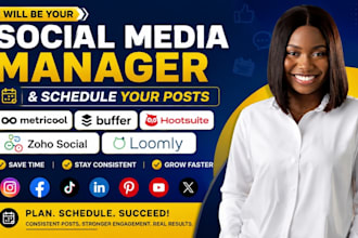 schedule posts on instagram linkedin facebook tiktok via buffer and hootsuite