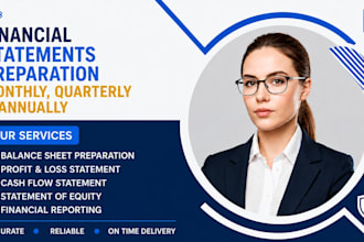 prepare financial statements, profit and loss, balance sheet