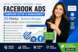 setup facebook ads campaign business manager fb shop meta ads to boost sales