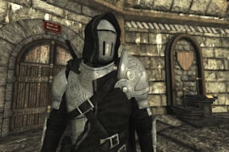 create custom skyrim mods armor weapons and 3d game assets for fallout 4 bg3