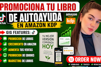 promociona tu libro de autoayuda en amazon KDP