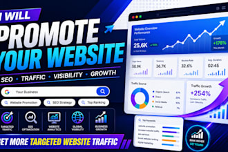 promote your website with SEO and traffic marketing