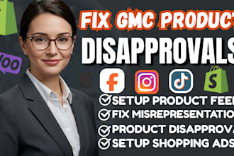 fix google merchant center fix suspended center due to misrepresentation