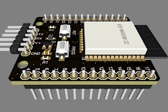 design esp32 s3 controller, motor driver, usb c, robotics and embedded hardware