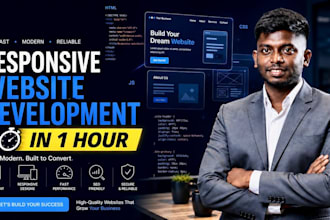 design responsive website in 1 hour