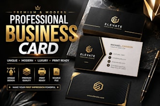 design bussiness cards custom design
