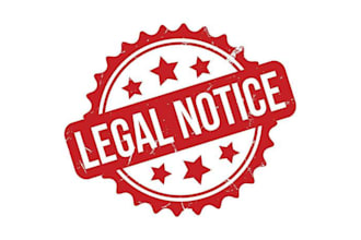draft a professional legal notice