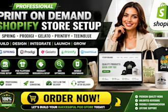 spring prodigi shopify gelato printify teeinblue pod store print on demand