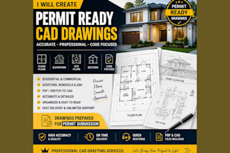 design structural, hvac, mep engineering drawing for building permits in florida