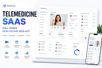 build hipaa compliant telemedicine app telehealth website gdpr ehr integration
