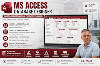 develop microsoft access database application, access project