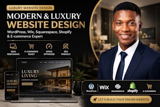build luxury website beauty website fashion ecommerce website luxury wix website