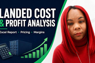 calculate your import landed cost profit margin and selling price