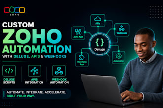 build custom zoho automation with deluge apis and webhooks