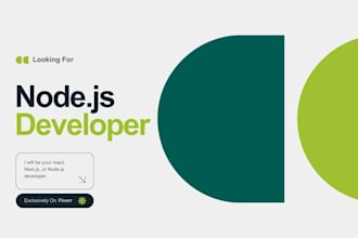 be your react, next js or node js developer with mern stack
