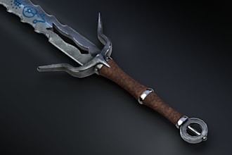 create a game ready hard surface 3d prop with pbr textures