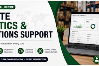 provide e commerce operations and logistics support