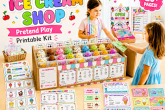 design etsy digital products, mockups and SEO listings