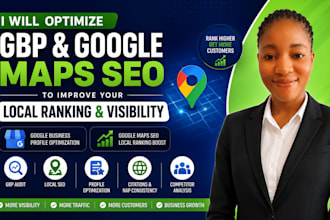 optimize gbp and google maps SEO to improve your local ranking and visibility