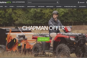 design wix atv rental website quad bike rental off road adventure utv website