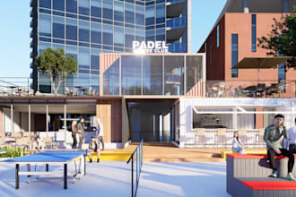 create stunning realistic 3d padel tennis pickleball and badminton court designs