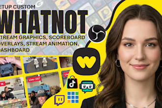 setup whatnot scoreboard whatnot dashboard whatnot overlay, obs overlay graphics