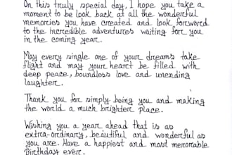 write beautiful handwritten letters and notes