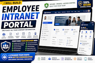 build a secure employee intranet portal for your company