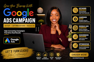 manage and setup google ads ppc to boost sales and campaign setup