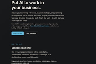 build and deliver ai powered software products and services