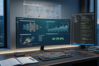 analyse your data and build models and data pipelines