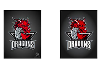 do vector tracing and logo redraw