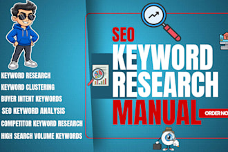 do SEO keyword research and competitor analysis